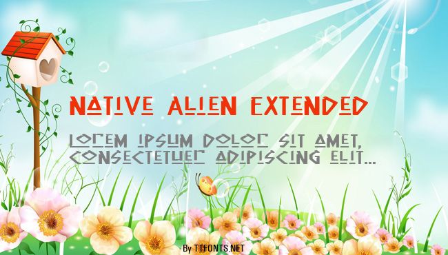 Native Alien Extended example
